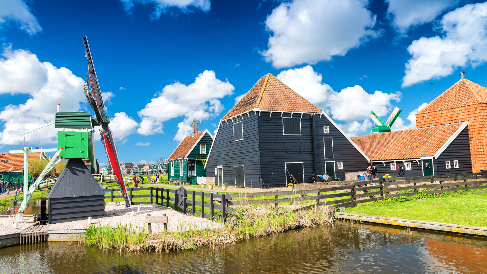 Zaanse Schans Windmills